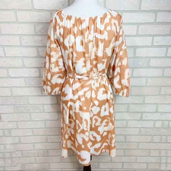 NWT Elizabeth & James Orange Tie Dye Dress XS P13 - Picture 5 of 8